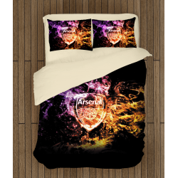 Lenjerie de pat Fotbal Arsenal- Arsenal Art