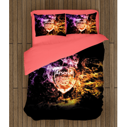 Lenjerie de pat Fotbal Arsenal- Arsenal Art