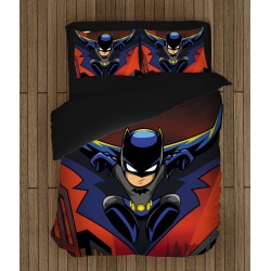 Lenjerie de pat pentru copii Batman Animation Lenjerie de pat pentru copii Batman Animation