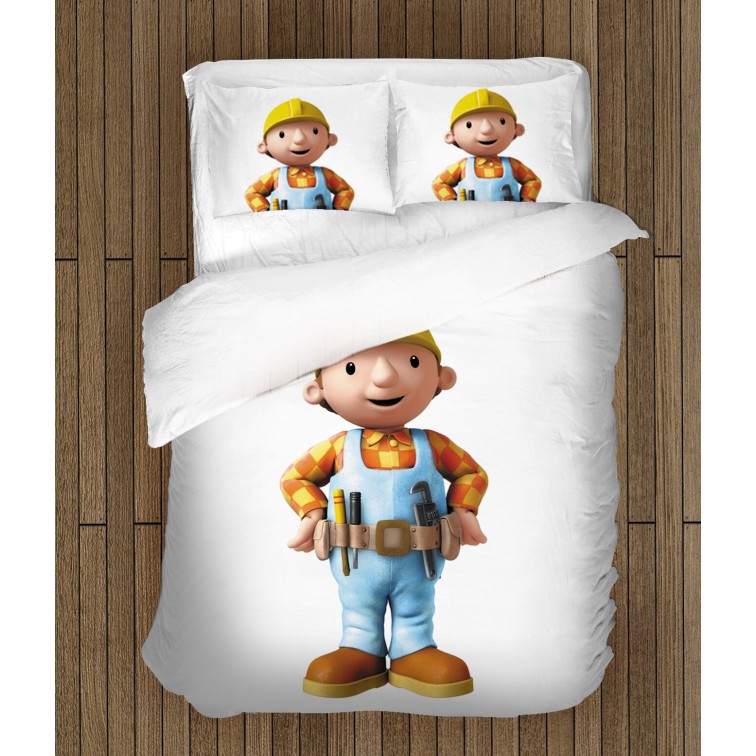 3D Lenjerie de pat Bob constructorul - Bob The Builder 3D Lenjerie de pat Bob constructorul - Bob The Builder