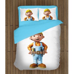 3D Lenjerie de pat Bob constructorul - Bob The Builder 3D Lenjerie de pat Bob constructorul - Bob The Builder