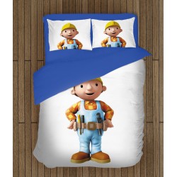 3D Lenjerie de pat Bob constructorul - Bob The Builder 3D Lenjerie de pat Bob constructorul - Bob The Builder