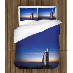 Lenjerie de pat 3D cu pilotă Dubai