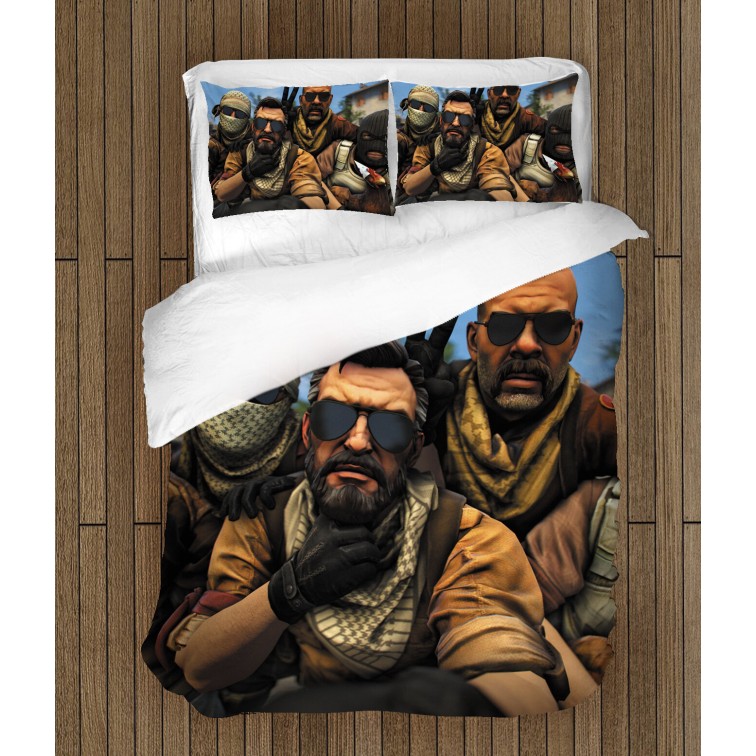 Cearșafuri de pat de game Counter Strike Selfie