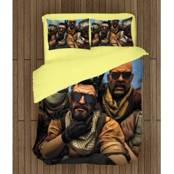 Cearșafuri de pat de game Counter Strike Selfie