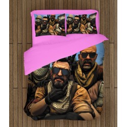 Cearșafuri de pat de game Counter Strike Selfie