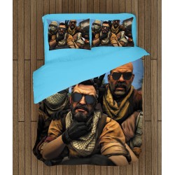 Cearșafuri de pat de game Counter Strike Selfie