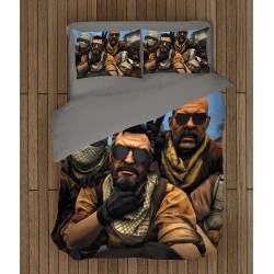 Cearșafuri de pat de game Counter Strike Selfie