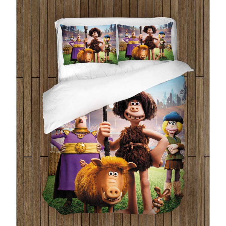 Lenjerie de pat 3D pentru copii - Early Man