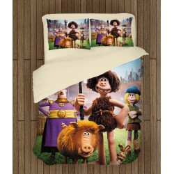 Lenjerie de pat 3D pentru copii - Early Man
