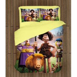 Lenjerie de pat 3D pentru copii - Early Man