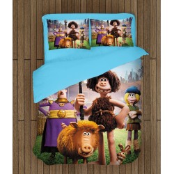 Lenjerie de pat 3D pentru copii - Early Man