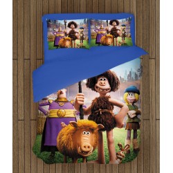 Lenjerie de pat 3D pentru copii - Early Man