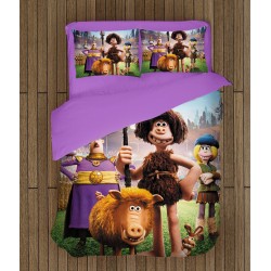 Lenjerie de pat 3D pentru copii - Early Man