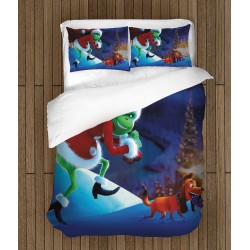 Lenjerie de pat de Crăciun Grinch Christmas