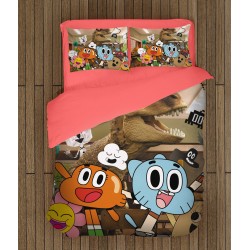 Lenjerie de pat pentru copii Lumea incredibilă a lui Gumball - Gumball Lenjerie de pat pentru copii Lumea incredibilă a lui Gumball - Gumball
