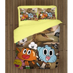 Lenjerie de pat pentru copii Lumea incredibilă a lui Gumball - Gumball Lenjerie de pat pentru copii Lumea incredibilă a lui Gumball - Gumball