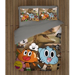 Lenjerie de pat pentru copii Lumea incredibilă a lui Gumball - Gumball Lenjerie de pat pentru copii Lumea incredibilă a lui Gumball - Gumball