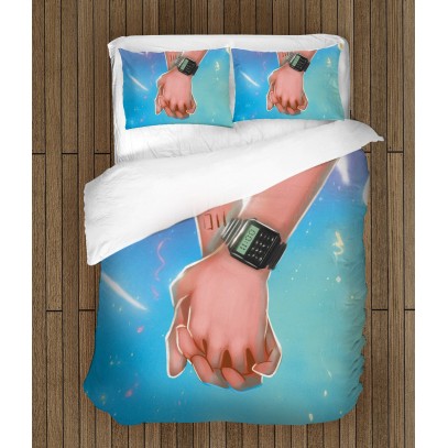 Lenjerie de pat pentru îndrăgostiți Ține-mă de mână - Hold My Hand