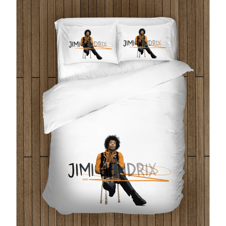 Set lenjerie de pat Jimi Hendrix