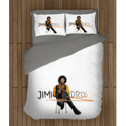 Set lenjerie de pat Jimi Hendrix