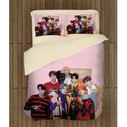 Lenjerie de pat Grupul corean BTS - BTS Lenjerie de pat Grupul corean BTS - BTS