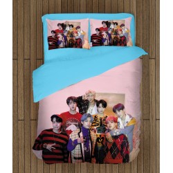 Lenjerie de pat Grupul corean BTS - BTS Lenjerie de pat Grupul corean BTS - BTS