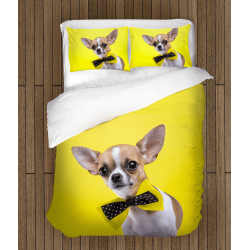 Set cearșafuri cu animale Cățel Cihuahua - Chihuahua dog