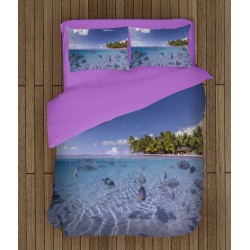 Lenjerie de pat spectaculoasă Emoții de vară- Summer Emotions