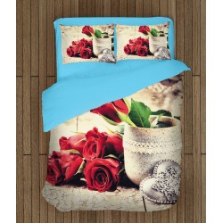 Set de pat romantică Poveste de dragoste - Love Story