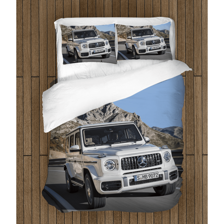 Set de pat cu mașini Mercedes Benz G65 Set de pat cu mașini Mercedes Benz G65
