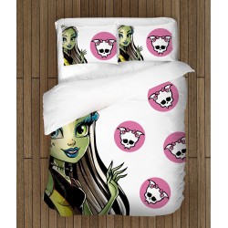 Lenjerie de pat modernă pentru copii - Monster High