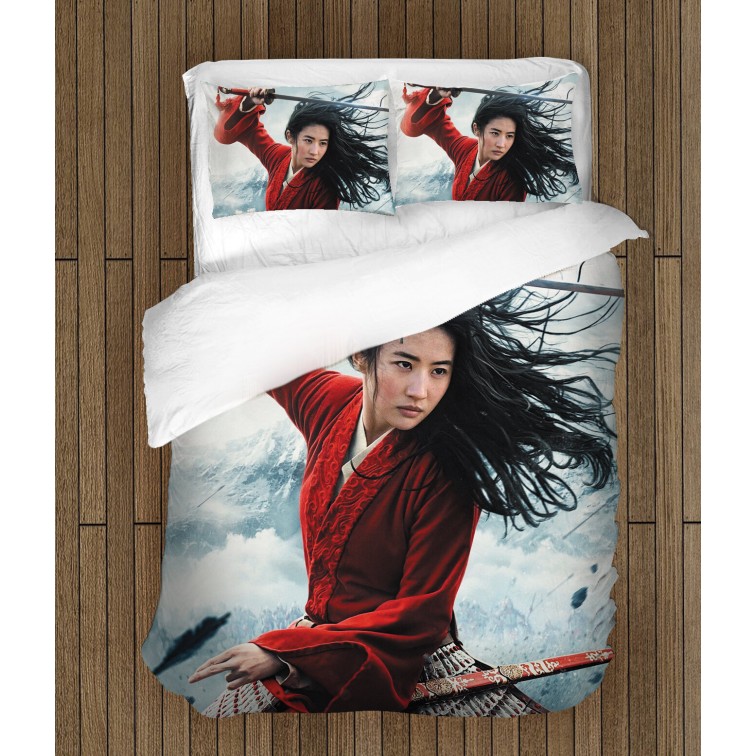 Lenjerie de pat de Efect Mulan - Mulan Warrior