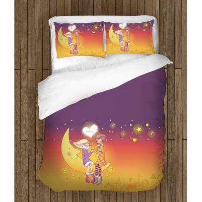 Lenjerie de pat Noapte romantică - Romantic Night