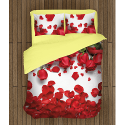Set cearșafuri de pat cu Trandafiri - Roses