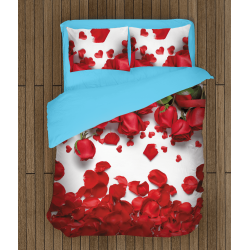 Set cearșafuri de pat cu Trandafiri - Roses