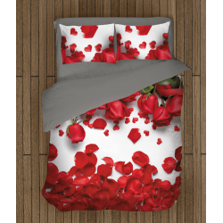 Set cearșafuri de pat cu Trandafiri - Roses