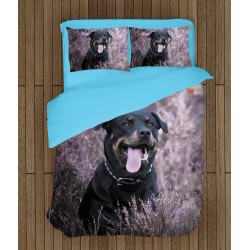 Cearșafuri de pat cu Rottweiler