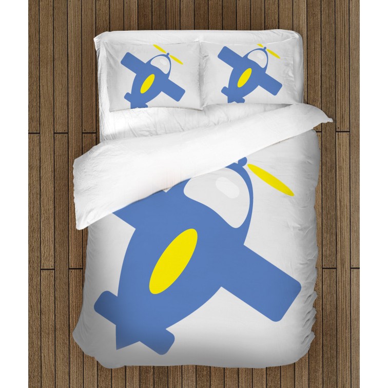 Lenjerie de pat pentru copii Avion - Airplane