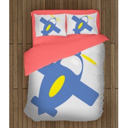 Lenjerie de pat pentru copii Avion - Airplane