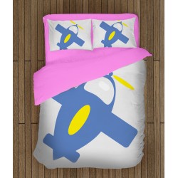 Lenjerie de pat pentru copii Avion - Airplane