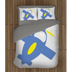 Lenjerie de pat pentru copii Avion - Airplane