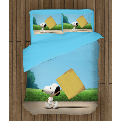 Lenjerie de pat pentru copii Snoopy și Charlie Brown The Peanuts Lenjerie de pat pentru copii Snoopy și Charlie Brown The Peanuts