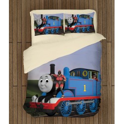Set de dormit pentru copii Thomas And Friends - Locomotiva Thomas și prietenii săi