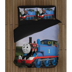 Set de dormit pentru copii Thomas And Friends - Locomotiva Thomas și prietenii săi