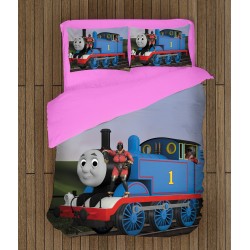 Set de dormit pentru copii Thomas And Friends - Locomotiva Thomas și prietenii săi