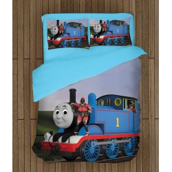 Set de dormit pentru copii Thomas And Friends - Locomotiva Thomas și prietenii săi