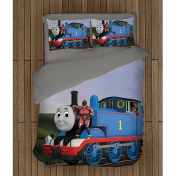 Set de dormit pentru copii Thomas And Friends - Locomotiva Thomas și prietenii săi