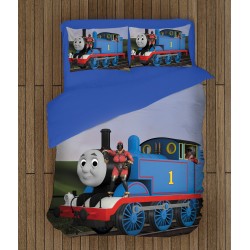 Set de dormit pentru copii Thomas And Friends - Locomotiva Thomas și prietenii săi