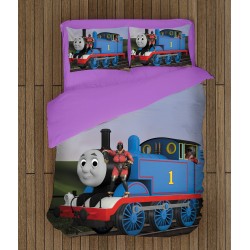 Set de dormit pentru copii Thomas And Friends - Locomotiva Thomas și prietenii săi
